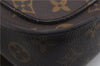 Auth Louis Vuitton Monogram Saint Cloud MM Shoulder Cross Bag M51243 LV 9989D