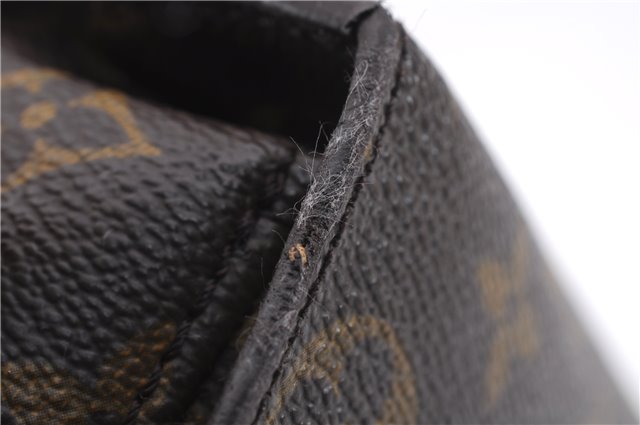 Auth Louis Vuitton Monogram Saint Cloud MM Shoulder Cross Bag M51243 LV 9989D