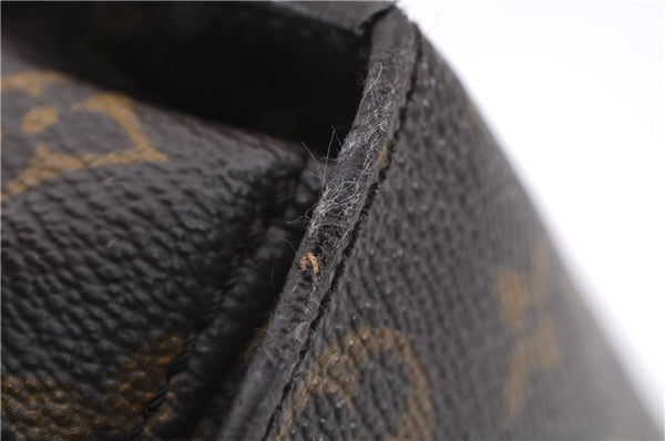 Auth Louis Vuitton Monogram Saint Cloud MM Shoulder Cross Bag M51243 LV 9989D