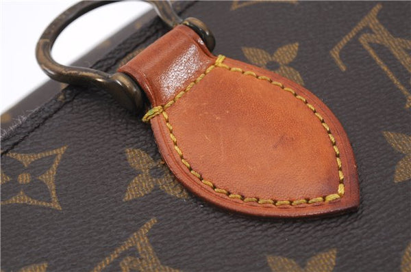 Auth Louis Vuitton Monogram Saint Cloud MM Shoulder Cross Bag M51243 LV 9989D