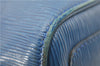 Authentic Louis Vuitton Epi Speedy 35 Hand Boston Bag Blue M42995 LV 9989F