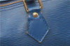 Authentic Louis Vuitton Epi Speedy 35 Hand Boston Bag Blue M42995 LV 9989F