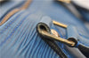 Authentic Louis Vuitton Epi Speedy 35 Hand Boston Bag Blue M42995 LV 9989F