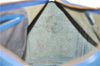 Authentic Louis Vuitton Epi Speedy 35 Hand Boston Bag Blue M42995 LV 9989F
