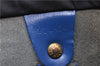 Authentic Louis Vuitton Epi Speedy 35 Hand Boston Bag Blue M42995 LV 9989F