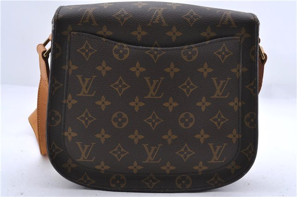 Auth Louis Vuitton Monogram Saint Cloud GM Shoulder Cross Bag M51242 LV 9990C