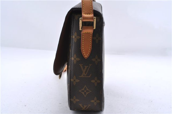 Auth Louis Vuitton Monogram Saint Cloud GM Shoulder Cross Bag M51242 LV 9990C