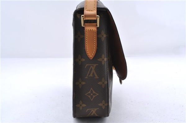 Auth Louis Vuitton Monogram Saint Cloud GM Shoulder Cross Bag M51242 LV 9990C