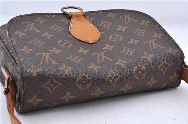 Auth Louis Vuitton Monogram Saint Cloud GM Shoulder Cross Bag M51242 LV 9990C