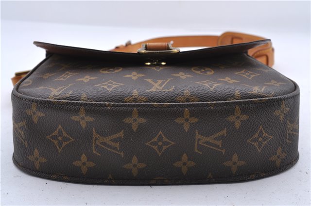 Auth Louis Vuitton Monogram Saint Cloud GM Shoulder Cross Bag M51242 LV 9990C