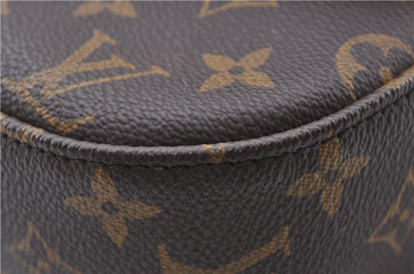 Auth Louis Vuitton Monogram Saint Cloud GM Shoulder Cross Bag M51242 LV 9990C