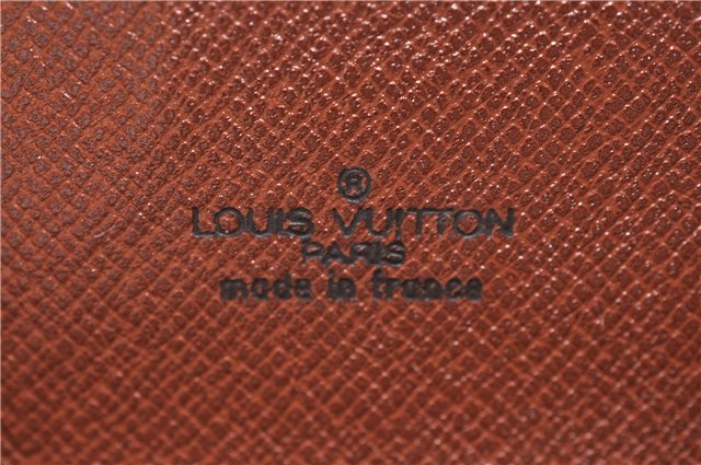 Auth Louis Vuitton Monogram Saint Cloud GM Shoulder Cross Bag M51242 LV 9990C