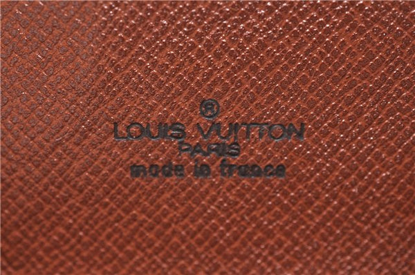 Auth Louis Vuitton Monogram Saint Cloud GM Shoulder Cross Bag M51242 LV 9990C