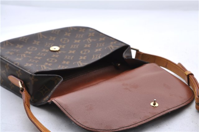 Auth Louis Vuitton Monogram Saint Cloud GM Shoulder Cross Bag M51242 LV 9990C