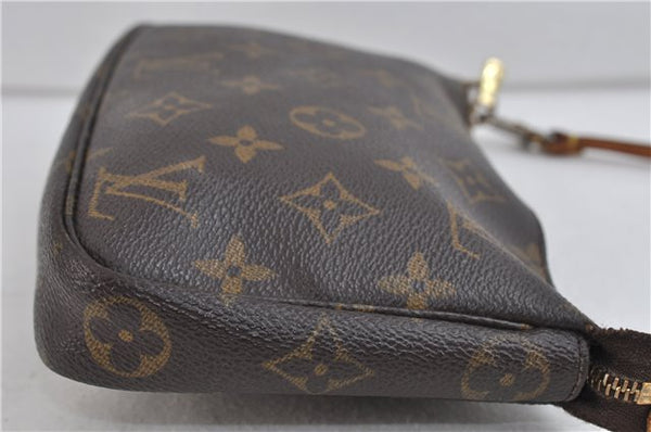 Authentic Louis Vuitton Monogram Pochette Accessoires Pouch M51980 LV 9991C