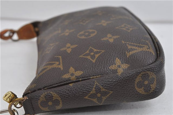 Authentic Louis Vuitton Monogram Pochette Accessoires Pouch M51980 LV 9991C