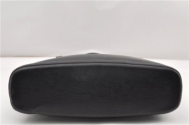 Authentic Louis Vuitton Epi Lussac Shoulder Tote Bag Black M52282 LV 9991F