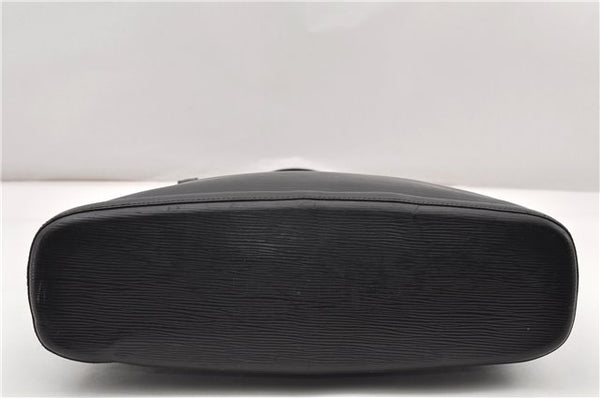 Authentic Louis Vuitton Epi Lussac Shoulder Tote Bag Black M52282 LV 9991F