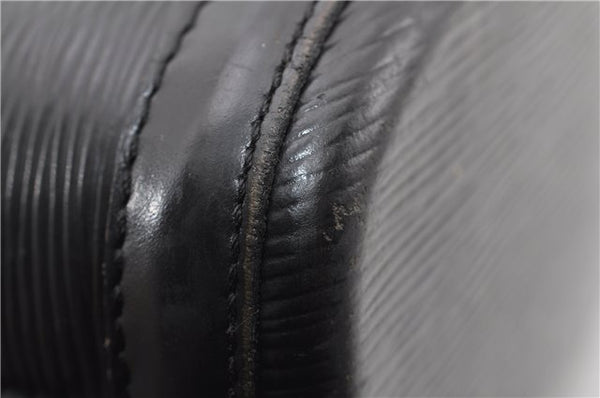 Authentic Louis Vuitton Epi Lussac Shoulder Tote Bag Black M52282 LV 9991F