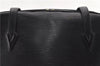 Authentic Louis Vuitton Epi Lussac Shoulder Tote Bag Black M52282 LV 9991F