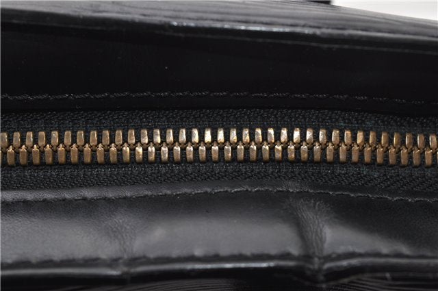 Authentic Louis Vuitton Epi Lussac Shoulder Tote Bag Black M52282 LV 9991F