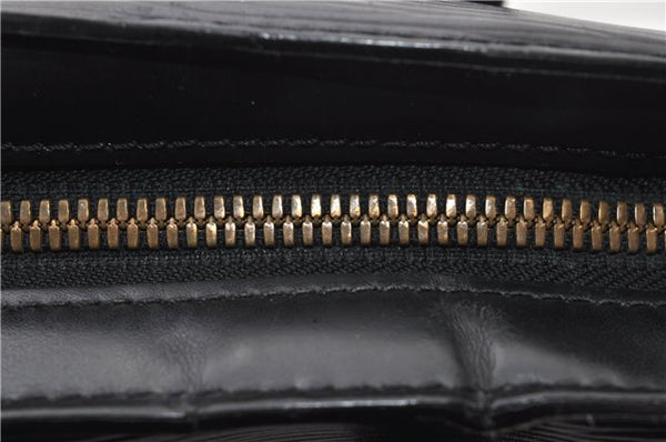 Authentic Louis Vuitton Epi Lussac Shoulder Tote Bag Black M52282 LV 9991F