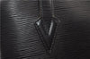 Authentic Louis Vuitton Epi Lussac Shoulder Tote Bag Black M52282 LV 9991F