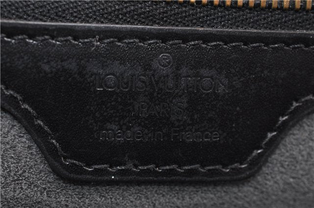 Authentic Louis Vuitton Epi Lussac Shoulder Tote Bag Black M52282 LV 9991F