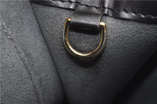 Authentic Louis Vuitton Epi Lussac Shoulder Tote Bag Black M52282 LV 9991F