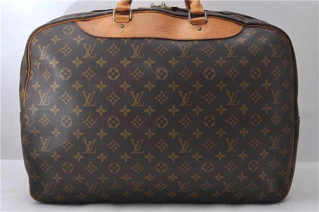 Authentic Louis Vuitton Monogram Alize 24 Heures Boston Bag M41399 LV 9992C