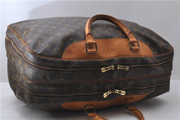 Authentic Louis Vuitton Monogram Alize 24 Heures Boston Bag M41399 LV 9992C