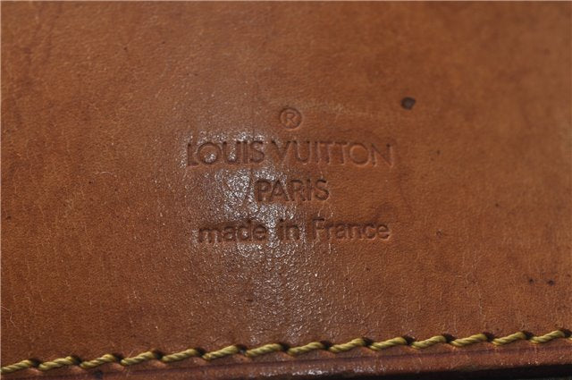 Authentic Louis Vuitton Monogram Alize 24 Heures Boston Bag M41399 LV 9992C