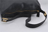 Authentic FENDI Vintage Shoulder Bag Purse Leather Black 9992D