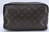 Auth Louis Vuitton Monogram Trousse Toilette 28 Clutch Bag M47522 LV Junk 9993C