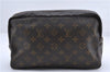 Auth Louis Vuitton Monogram Trousse Toilette 28 Clutch Bag M47522 LV Junk 9993C