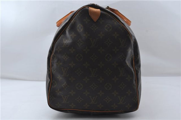 Authentic Louis Vuitton Monogram Keepall 55 Travel Boston Bag M41424 LV 9993D