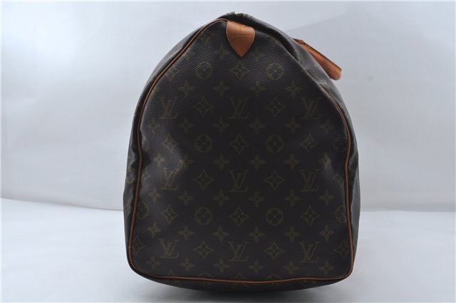 Authentic Louis Vuitton Monogram Keepall 55 Travel Boston Bag M41424 LV 9993D