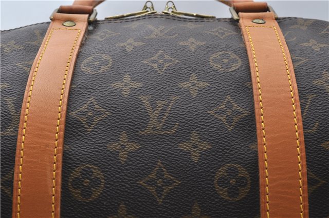 Authentic Louis Vuitton Monogram Keepall 55 Travel Boston Bag M41424 LV 9993D