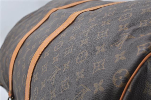 Authentic Louis Vuitton Monogram Keepall 55 Travel Boston Bag M41424 LV 9993D