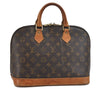 Authentic Louis Vuitton Monogram Alma Hand Bag M51130 LV 9994C