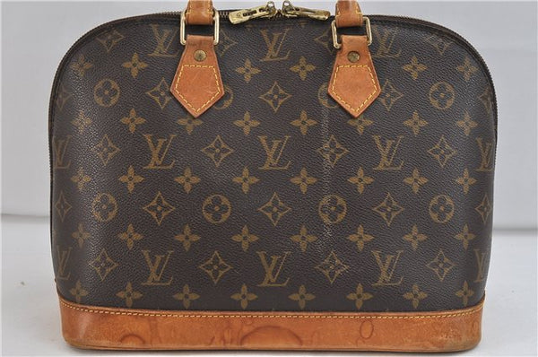 Authentic Louis Vuitton Monogram Alma Hand Bag M51130 LV 9994C