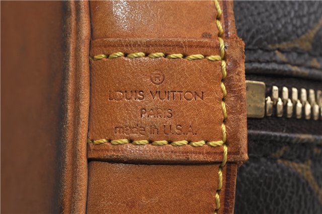 Authentic Louis Vuitton Monogram Alma Hand Bag M51130 LV 9994C