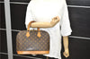 Authentic Louis Vuitton Monogram Alma Hand Bag M51130 LV 9994C