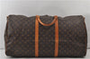 Auth Louis Vuitton Monogram Keepall Bandouliere 60 Boston Bag M41412 LV 9994D