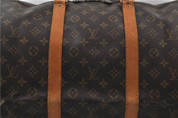 Auth Louis Vuitton Monogram Keepall Bandouliere 60 Boston Bag M41412 LV 9994D