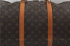 Auth Louis Vuitton Monogram Keepall Bandouliere 60 Boston Bag M41412 LV 9994D