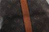 Auth Louis Vuitton Monogram Keepall Bandouliere 60 Boston Bag M41412 LV 9994D