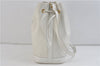 Authentic GUCCI Shoulder Cross Body Bag Purse Leather White 9999C