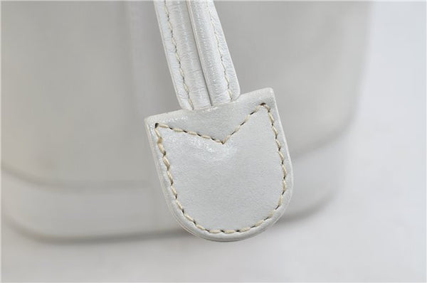 Authentic GUCCI Shoulder Cross Body Bag Purse Leather White 9999C