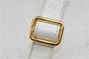 Authentic GUCCI Shoulder Cross Body Bag Purse Leather White 9999C